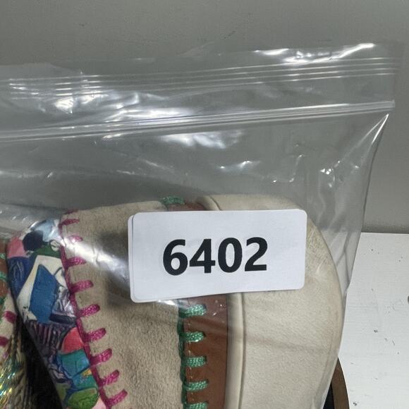 Johnny Was Shoes Womens Size 9 Medium Patchwork Slip-On Platform Floral Boho - Picture 13 of 13